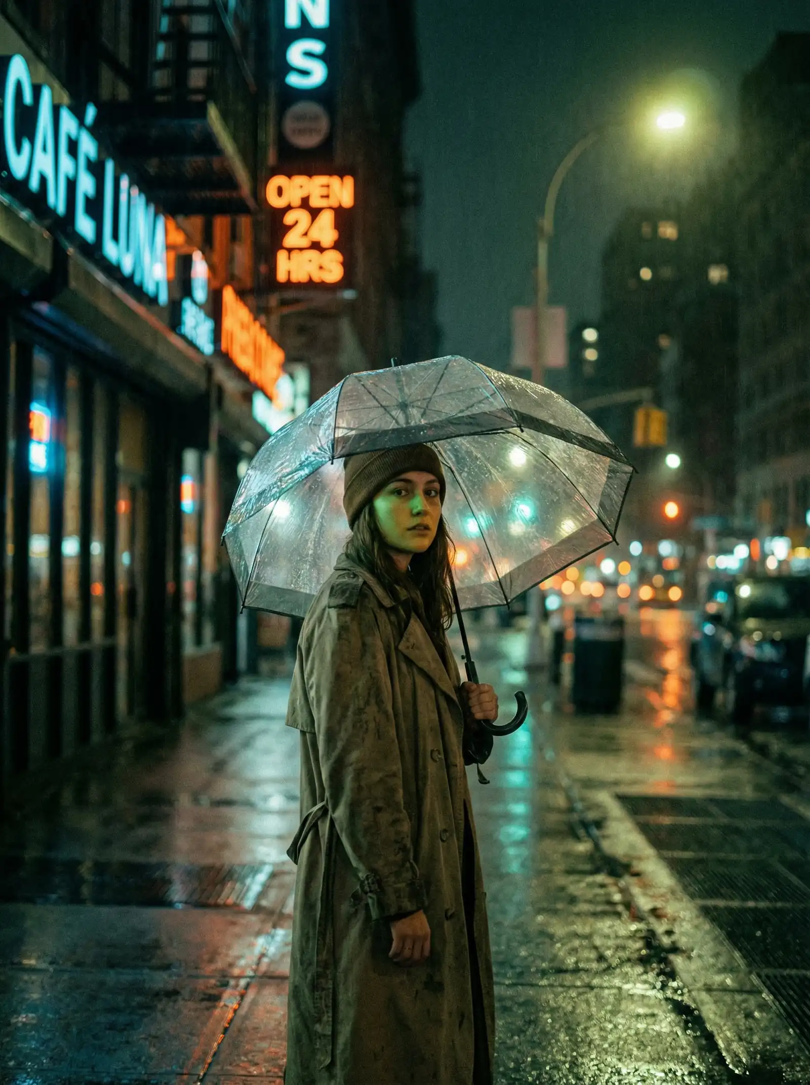 榴莲草莓芒果丝瓜秋葵香蕉 本周佳作 - 雨夜独行